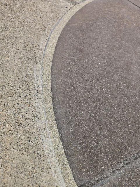 Bead carried cleanly around a curve
